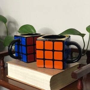 Classic Rubik’s Cube Mug Set of 2